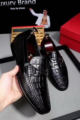 Salvatore Ferragamo Business Men Shoes--064